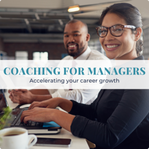 Image with text Coaching for Managers
